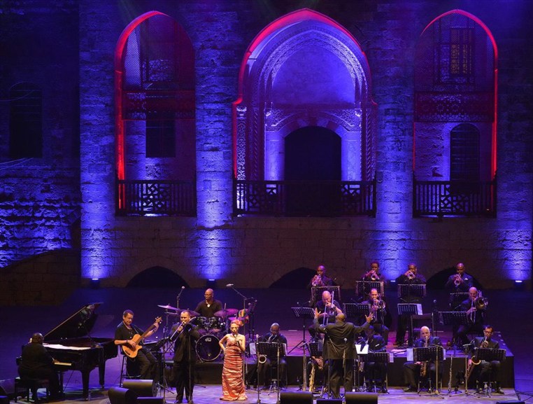 Dizzie Gillespie All-Star Big Band at Beiteddine